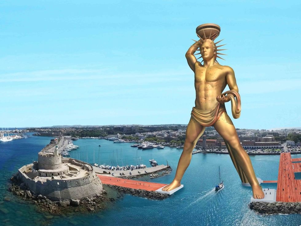 The Colossus of Rhodes द कोलोसस ऑफ रोड्स