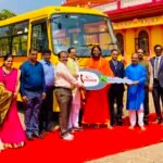 MRF Limited ने गोवा में अंतर्राष्ट्रीय सद्गुरु गुरुकुलम स्कूल को नई स्कूल बस दान की