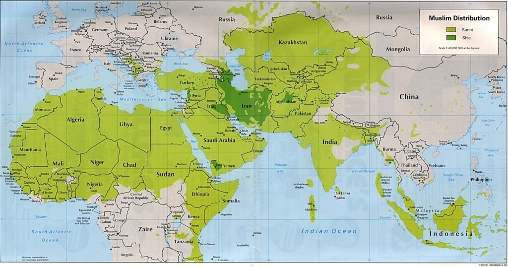 Muslim world in 16th Century