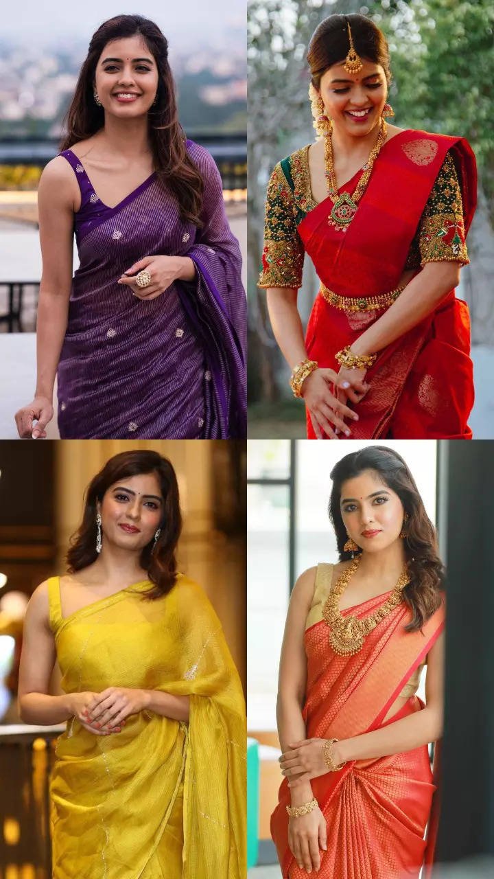 Amritha Aiyer'S Ethereal Saree Ensembles 