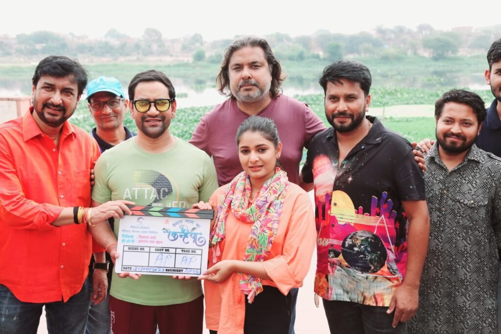 Dinesh Lal Yadav "निरहुआ" की शूटिंग गिरिराज प्रोडक्शंस के बैनर तले निर्मित "हमार नाम बा कन्हैया"की शूटिंग शुरू हुई 16 Dinesh Lal Yadav (दिनेश लाल यादव)