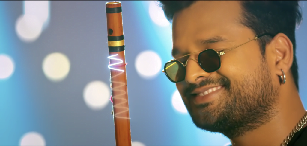 Bhojpuri Song: बांसुरिया के धुन पर नचाने को तैयार रितेश पांडेय का गाना हुआ रिलीज 2 बांसुरी के धुन पर नाचने को तैयार रितेश पांडे का गाना हुआ रिलीज