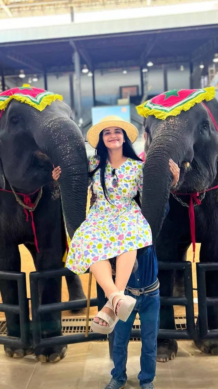 तस्वीरों में: थाईलैंड में थेजस और मालविका ने एन्जॉय किया हनीमून