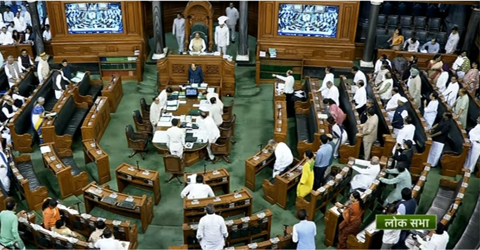 लोकसभा में कांग्रेस-चीनी भाई-भाई बनाम राहुल गांधी जिंदाबाद के नारे
