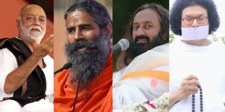 श्री श्री रवि शंकर, स्वामी रामदेव, मोरारी बापू और आचार्य लोकेश मुनि एक मंच पर – गुरुग्राम में जुटेंगे भारत के कई दिग्गज संत! 14 Collage Beauty YouTube Banner 20250226 120422 0000